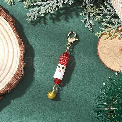 Glass Pendant Decorations HJEW-MZ00359-01-1