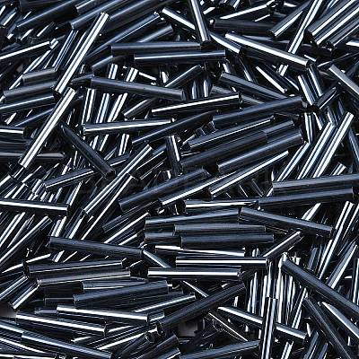 Glass Bugle Beads SEED-R028-2x18-A01-1
