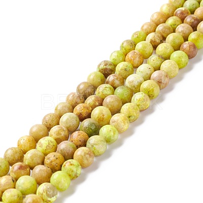 Natural Calcite Beads Strands X-G-K317-A06-02-1