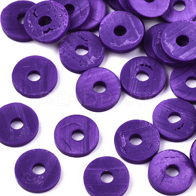 Handmade Polymer Clay Beads CLAY-Q251-4.0mm-98-1