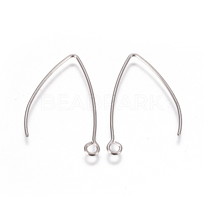 Tarnish Resistant 304 Stainless Steel Earring Hooks STAS-F227-26A-P-1