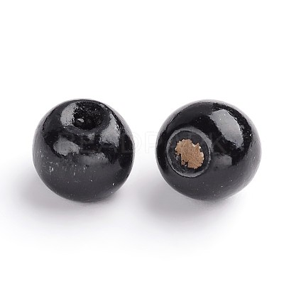 Natural Wood Beads X-YTB022-9-1