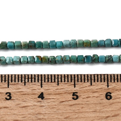 Natural HuBei Turquoise Beads Strands G-C009-B12-B-1