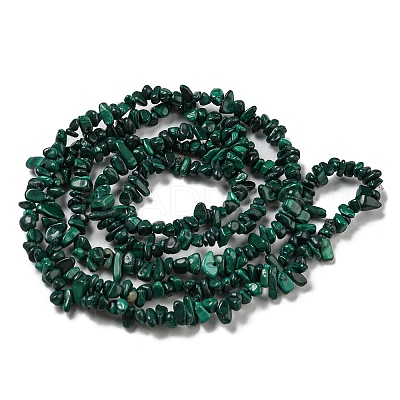 Natural Malachite Beads Strands G-G0003-B41-1