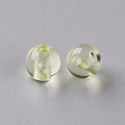 Transparent Acrylic Beads MACR-S370-A8mm-728-1