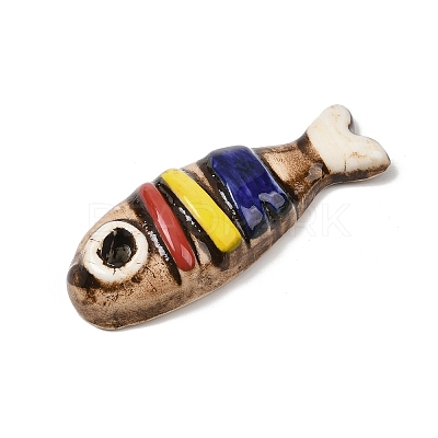 Handmade Porcelain Big Pendants PORC-Z003-01H-1