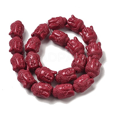 Synthetic Coral Beads Strands CORA-P009-02A-1