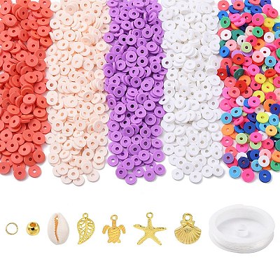 DIY Preppy Bracetet Anklet Making Kit DIY-YW0007-72-1