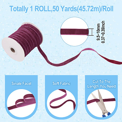 Single Face Velvet Ribbon SRIB-TAC0007-01A-02-1
