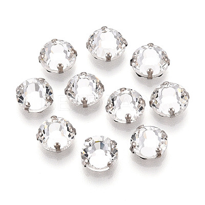 Flat Round Sew on Rhinestone KK-N282-01D-P-1