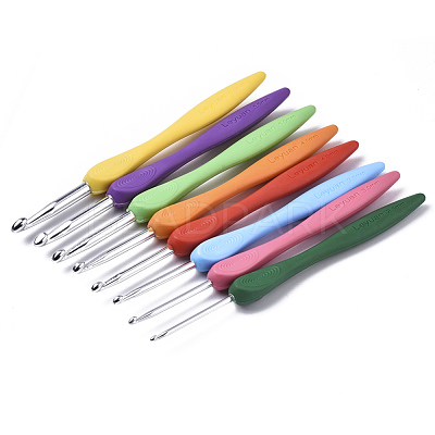 Aluminum Diverse Size Crochet Hooks Set TOOL-S015-009-1