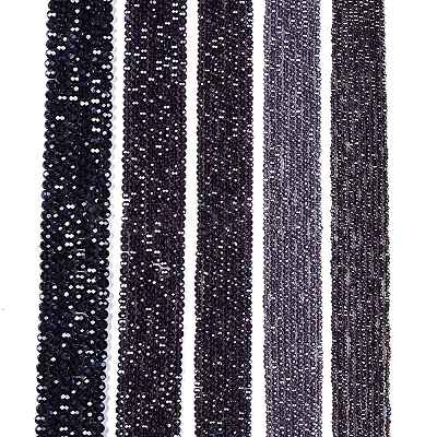 Electroplate Glass Beads Strands EGLA-A044-T4mm-A15-1