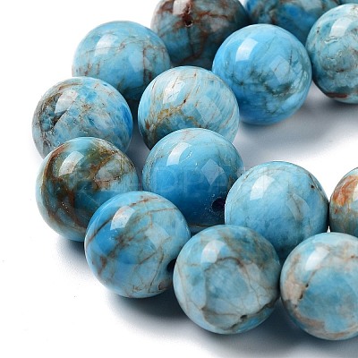 Natural Apatite Beads Strands G-G858-01C-1