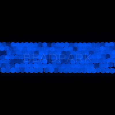 Synthetic Luminous Stone Beads Strands G-C086-01B-10-1