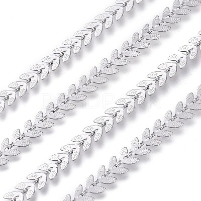 Tarnish Resistant 304 Stainless Steel Cobs Chain CHS-P011-07P-1