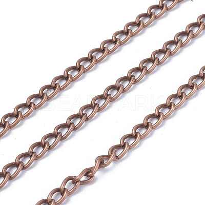 Iron Twisted Chains Curb Chains CHS007Y-R-1