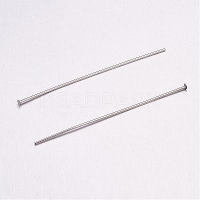 Tarnish Resistant 304 Stainless Steel Flat Head Pins STAS-H358-02A-1