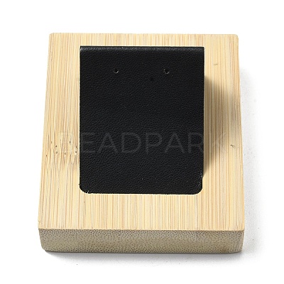 Rectangle Wood Earring Display Stands EDIS-R027-03B-1