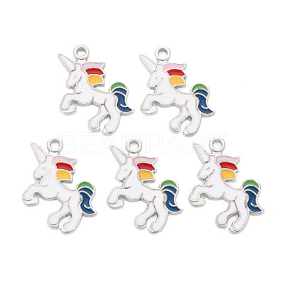 Alloy Enamel Pendants LS-ENAM-N054-42C-RS-1