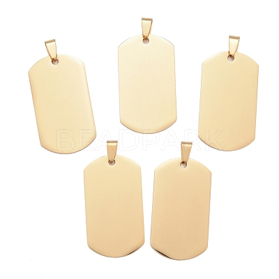 PVD Vacuum Plating 304 Stainless Steel Big Pendants STAS-I140-19E-G-1