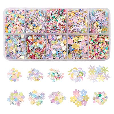 10 Styles Macaron Color Ornament Accessories PVC-CJ0001-01-1