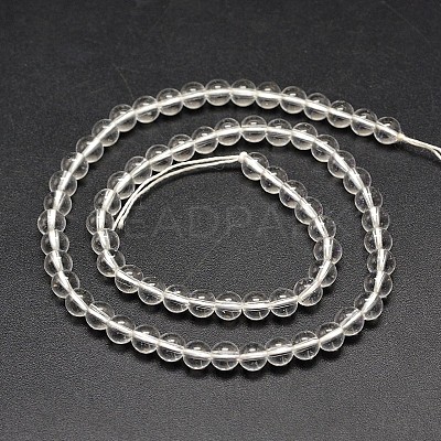 Synthetic Quartz Round Bead Strands PIEG-J002-16-10mm-1