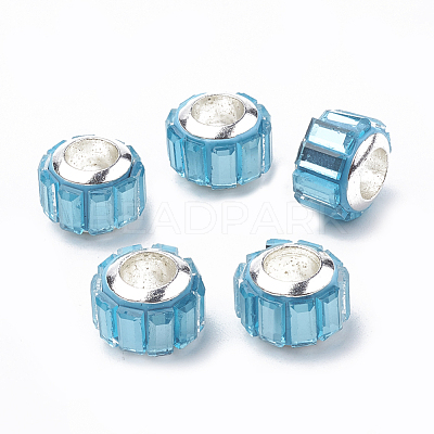 Glass European Beads GPDL-S039-02C-1