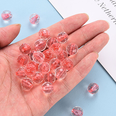 Transparent Acrylic Beads TACR-S154-11A-52-1