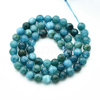 Natural Quartz Beads Strands G-N355-6mm-45-1