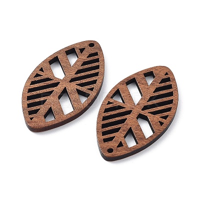 Walnut Wood Laser Cut Pendants X-WOOD-Q051-01A-1