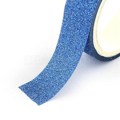 Glitter Powder DIY Scrapbook Decorative Paper Tapes DIY-S028-03-1