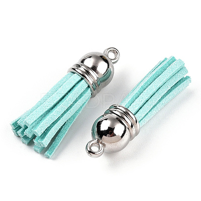 Faux Suede Tassel Pendant Decorations FIND-T002-A31-1