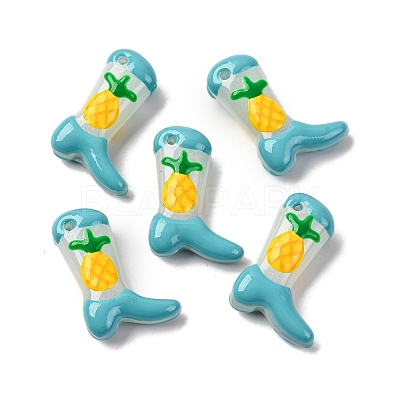 Baking Paint Glass Enamel Beads BLOW-D300-01L-1