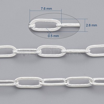 Brass Paperclip Chains CHC-S008-001D-S-1