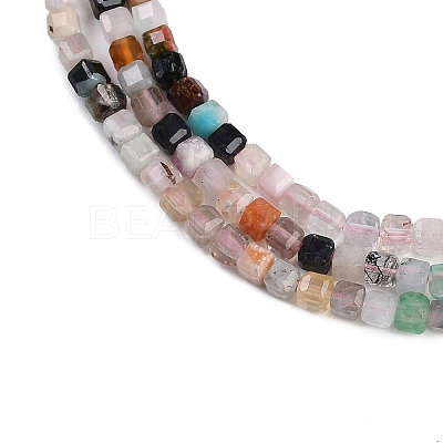 Natural Mixed Gemstone Beads Strands G-K312-01A-01-1