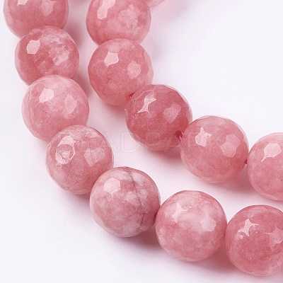 Natural White Jade Bead Strands X-G-R166-10mm-25-1