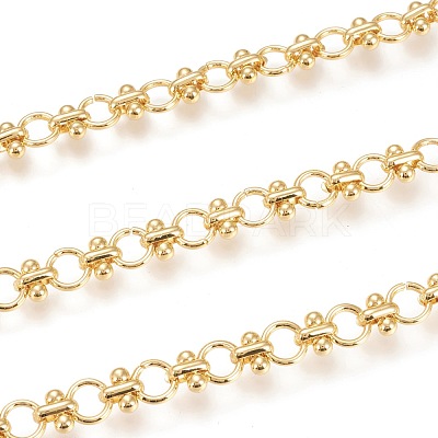 Handmade Brass Link Chains X-CHC-M019-02G-1