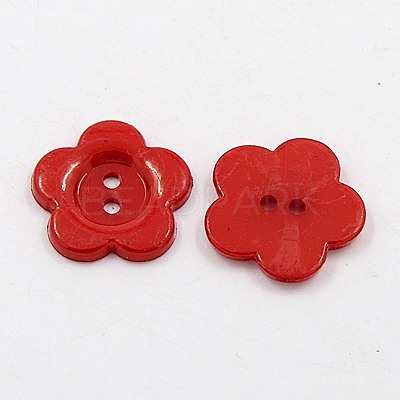 Acrylic Sewing Buttons for Costume Design BUTT-E074-B-02-1