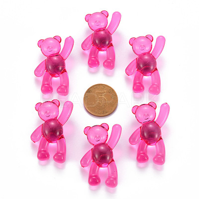 Transparent Acrylic Beads MACR-S373-01B-906-1