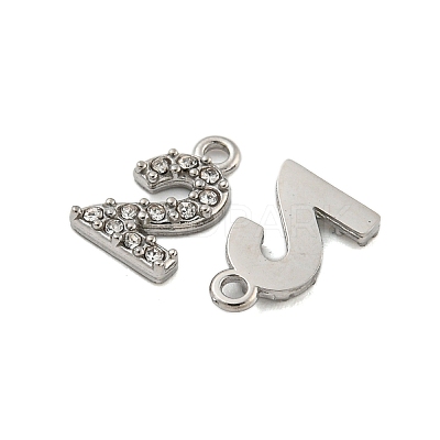 304 Stainless Steel Pendants STAS-L080-002P-02-1