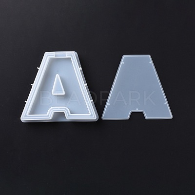 Letter-shaped Food Grade Money Box Silicone Molds DIY-D072-01GP-01-1