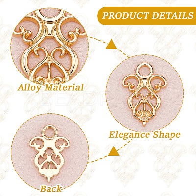 20Pcs Alloy Pendants FIND-CY0001-91G-1