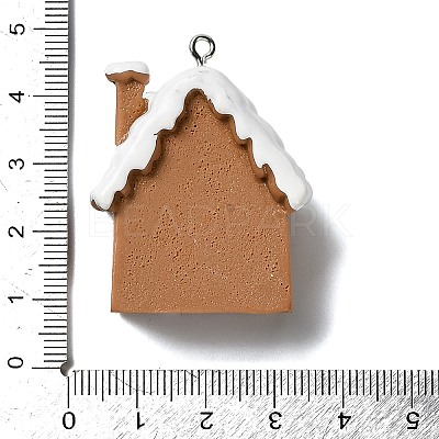 Christmas Theme Opaque Resin Pendants RESI-I336-01P-12-1