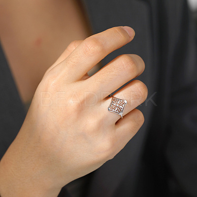 201 Stainless Steel Finger Rings FS-WG07FAA-03-1