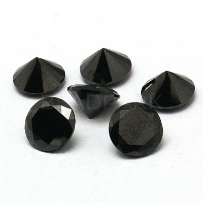 Diamond Shape Grade A Cubic Zirconia Cabochons X-ZIRC-M002-7mm-008-1