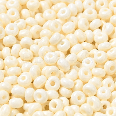Baking Paint Glass Seed Beads SEED-B001-02A-06-1