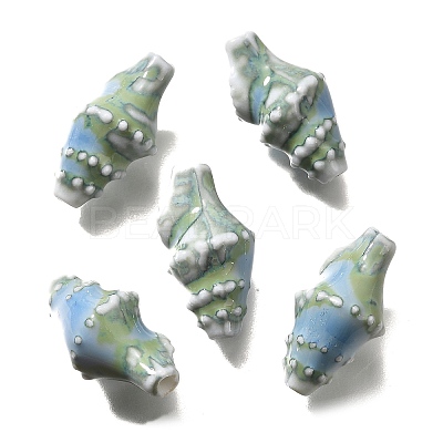 Handmade Porcelain Beads PORC-H013-03-19-1