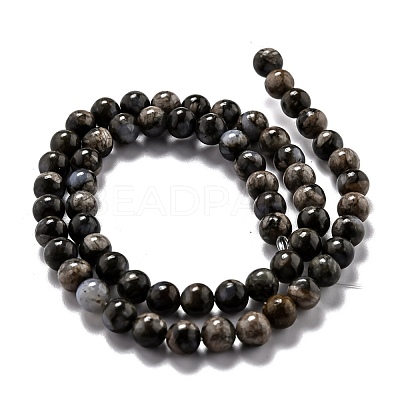 Natural Glaucophane Beads Strands G-O199-01B-1