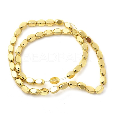 Electroplate Glass Beads Strands EGLA-F166-02A-G-1