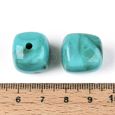 Opaque Acrylic Beads OACR-ZX006-33Q-1